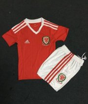 Kids Wales Euro 2016 Away Soccer Kit(Shirt+Shorts)