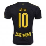 Borrussia Dortmund Away 2016/17 GOTZE 10 Soccer Jersey Shirt