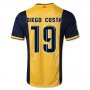 13-14 Atletico Madrid #19 Diego Costa Away Soccer Jersey Shirt