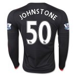 Manchester United LS Third 2015-16 JOHNSTONE #50 Soccer Jersey