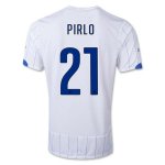 14-15 Italy Away PIRLO #21 Soccer Jersey