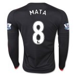 Manchester United LS Third 2015-16 MATA #8 Soccer Jersey