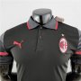 AC Milan 22/23 Black Polo Shirt