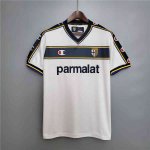 02-03 PARMA CALCIO 1913 RETRO WHITE SOCCER SHIRT JERSEY