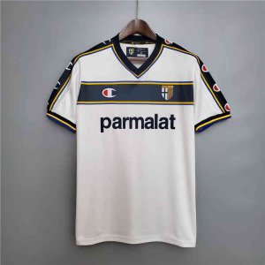 02-03 PARMA CALCIO 1913 RETRO WHITE SOCCER SHIRT JERSEY