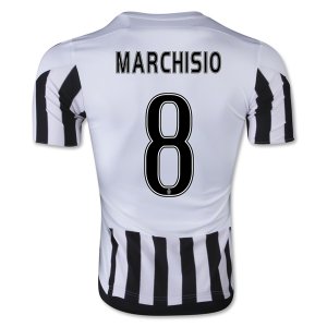 Juventus 2015-16 Home MARCHISIO #8 Soccer Jersey