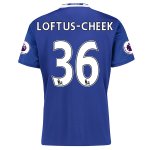 Chelsea Home 2016-17 LOFTUS-CHEEK 36 Soccer Jersey Shirt