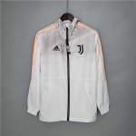 Juventus 21-22 White Jacket Windbreaker