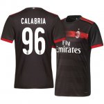 AC Milan Third 2017/18 Davide Calabria #96 Soccer Jersey Shirt