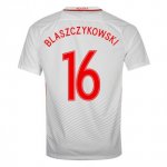 Poland Home 2016 Blaszczykowski 16 Soccer Jersey Shirt