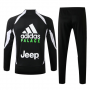 2019-20 Juventus Palace Black Training Suit ( Jacket+ Trousers)