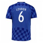 Croatia Away 2016 Lovren 6 Soccer Jersey Shirt