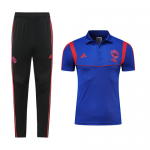 Manchester United 19-20 Blue Polo Shirt Kit