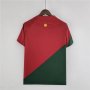 Portugal 2022 World Cup Home Red Soccer Jersey Football Shirt