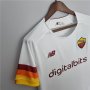 AS Roma 21-22 Away White Soccer Jersey Football Shirts