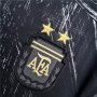 2022 Argentina Black Soccer Jersey Football Shirt