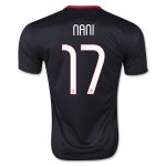 Portugal 2015-16 NANI #17 Away Soccer Jersey