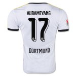 Borussia Dortmund Third 2015-16 AUBAMEYANG #17 Soccer Jersey