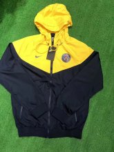 PSG 2017/18 Yellow&Navy Windbreaker Jacket