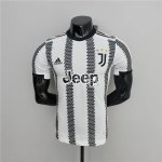 22/23 Juventus Home White & Black Soccer Jersey Football Shirt (Player Version)