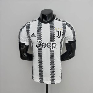 22/23 Juventus Home White & Black Soccer Jersey Football Shirt (Player Version)