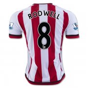 Sunderland Home 2015-16 RODWELL #8 Soccer Jersey