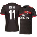 AC Milan Third 2017/18 Fabio Borini #11 Soccer Jersey Shirt