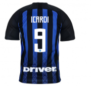 18-19 Inter Milan Icardi #9 Home Soccer Jersey Shirt