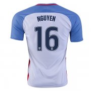 USA Home 2016 NGUYEN #16 Soccer Jersey