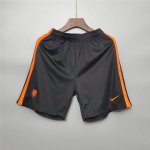 Netherlands 21-22 Black Soccer Shorts