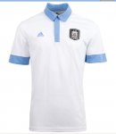 2013 Argentina White Polo T-Shirt