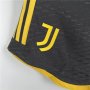 23/24 Juventus Home Black Shorts