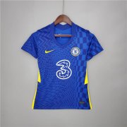 Chelsea 21-22 Home Women's Blue Soccer Jersey Football Shirt