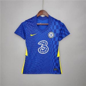 Chelsea 21-22 Home Women\'s Blue Soccer Jersey Football Shirt