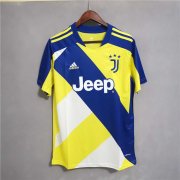 Juventus 21-22 Yellow&Blue Soccer Jersey Football Shirt