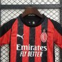 Kids AC Milan 25/26 Home Football Kit (Shirt+Shorts)