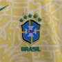 Kids Brazil Copa America 2024 Home Soccer Kit (Shirt+Shorts)