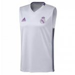 Real Madrid White 2016/17 Vest Soccer Jersey Shirt