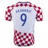 Croatia Home 2016 Kramaric 9 Soccer Jersey Shirt