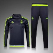 Real Madrid 2015-16 Black Training Suit With Pants