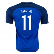 France Home 2016 MARTIAL #11 Soccer Jersey