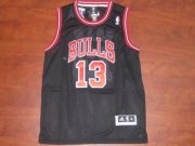 Chicago Bulls Joakim Noah #13 Black Jersey