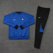 22/23 Inter Milan Blue Tracksuit Jacket Suits