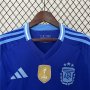 2024 Argentina Away Blue Soccer Jersey Football Shirt