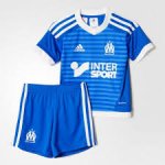 Kids Olympique de Marseille 2015-16 Third Soccer Kit(Shirt+Shorts)