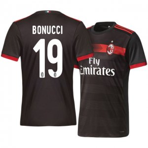 AC Milan Third 2017/18 Leonardo Bonucci #19 Soccer Jersey Shirt