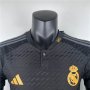 Real Madrid 23/24 Third Black Soccer Jersey Football Shirt (Authentic Version)