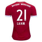 Bayern Munich Home 2017/18 Lahm #21 Soccer Jersey Shirt