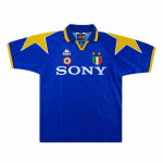 1995-96 JUVENTUS RETRO THIRD BLUE SOCCER SHIRT
