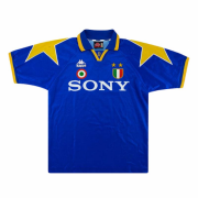 1995-96 JUVENTUS RETRO THIRD BLUE SOCCER SHIRT